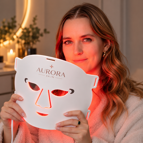 Masque LED Aurora Skin - utilisation